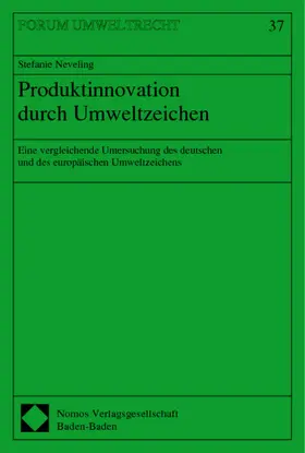  Produktinnovation durch Umweltzeichen | Buch |  Sack Fachmedien
