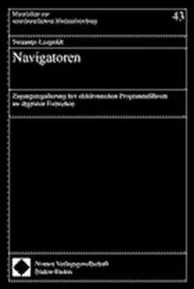  Navigatoren | Buch |  Sack Fachmedien