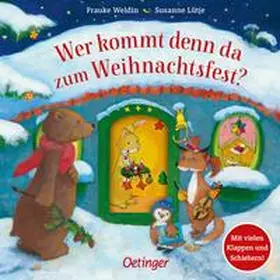 Lütje |  Wer kommt denn da zum Weihnachtsfest? | Buch |  Sack Fachmedien