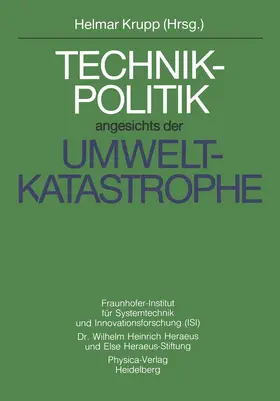 Krupp |  Technikpolitik angesichts der Umweltkatastrophe | Buch |  Sack Fachmedien