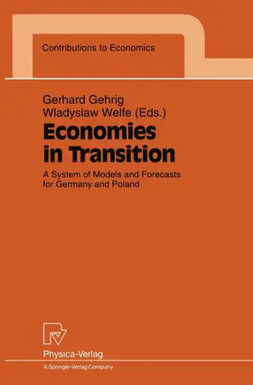 Welfe / Gehrig |  Economies in Transition | Buch |  Sack Fachmedien