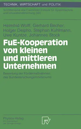 Wolff / Becher / Stock |  FuE-Kooperation von kleinen und mittleren Unternehmen | Buch |  Sack Fachmedien