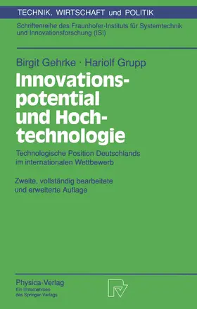Gehrke / Grupp |  Innovationspotential und Hochtechnologie | Buch |  Sack Fachmedien