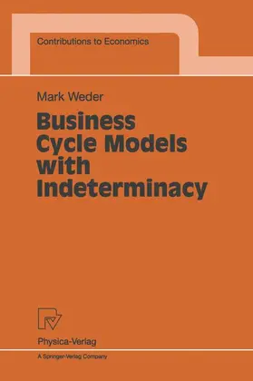 Weder |  Business Cycle Models with Indeterminacy | Buch |  Sack Fachmedien