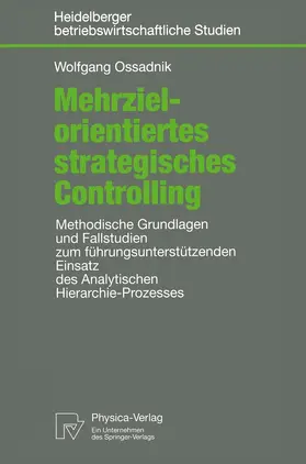 Ossadnik |  Mehrzielorientiertes strategisches Controlling | Buch |  Sack Fachmedien
