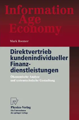 Roemer |  Direktvertrieb kundenindividueller Finanzdienstleistungen | Buch |  Sack Fachmedien