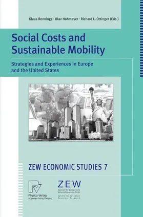 Rennings / Ottinger / Hohmeyer |  Social Costs and Sustainable Mobility | Buch |  Sack Fachmedien