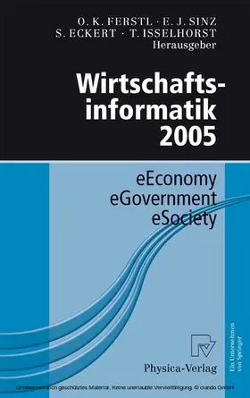 Ferstl / Sinz / Eckert | Wirtschaftsinformatik 2005 | E-Book | sack.de