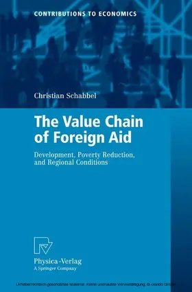 Schabbel | The Value Chain of Foreign Aid | E-Book | sack.de