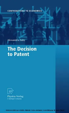 Zaby | The Decision to Patent | E-Book | sack.de