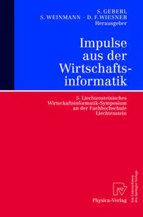 Geberl / Weinmann / Wiesner | Impulse aus der Wirtschaftsinformatik | E-Book | sack.de
