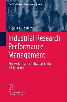 Samsonowa |  Industrial Research Performance Management | Buch |  Sack Fachmedien