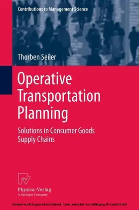Seiler |  Operative Transportation Planning | eBook | Sack Fachmedien