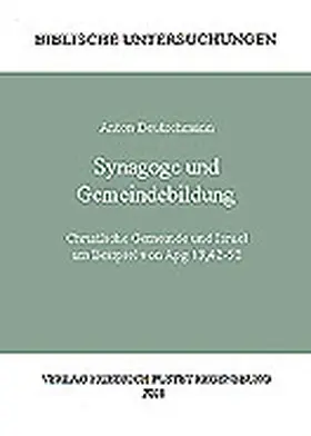 Deutschmann |  Synagoge und Gemeindebildung | Buch |  Sack Fachmedien