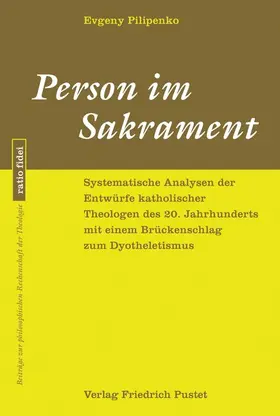 Pilipenko |  Person im Sakrament | Buch |  Sack Fachmedien
