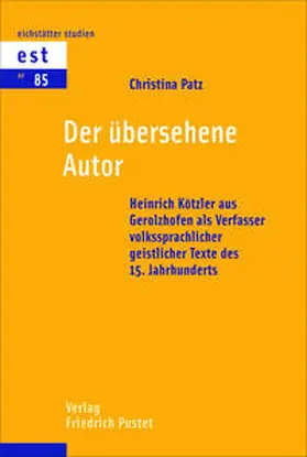 Patz | Der übersehene Autor | Buch | 978-3-7917-3302-9 | www2.sack.de
