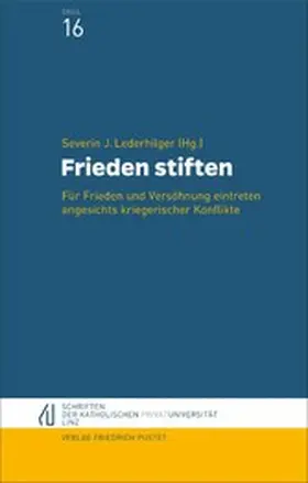 Lederhilger |  Frieden stiften | eBook | Sack Fachmedien