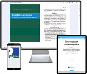  Gesetzessammlung für die kommunale Vollstreckungspraxis - Digital | Datenbank |  Sack Fachmedien
