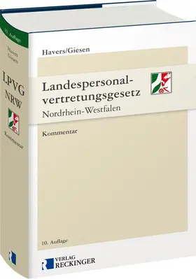 Havers / Giesen |  Landespersonalvertretungsgesetz Nordrhein-Westfalen | Buch |  Sack Fachmedien