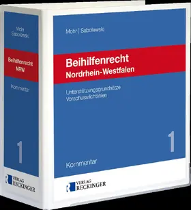 Mohr / Sabolewski |  Beihilfenrecht Nordrhein-Westfalen | Loseblattwerk |  Sack Fachmedien