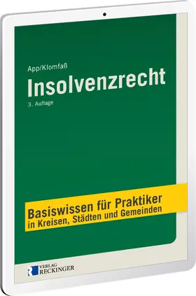 App / Klomfaß |  Insolvenzrecht – Digital | Datenbank |  Sack Fachmedien