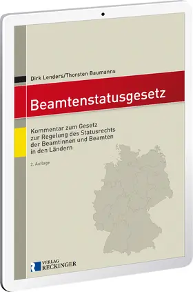 Lenders / Baumanns |  Beamtenstatusgesetz – Digital | Datenbank |  Sack Fachmedien