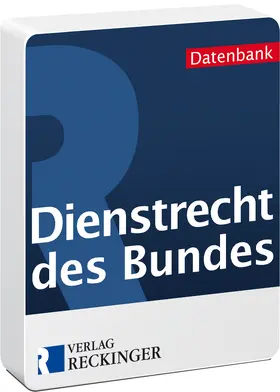 Dienstrecht des Bundes – Digital | Verlag W. Reckinger | Datenbank | sack.de