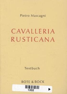  Cavalleria rusticana | Buch |  Sack Fachmedien
