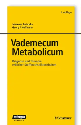 Zschocke / Hoffmann |  Vademecum Metabolicum | Buch |  Sack Fachmedien