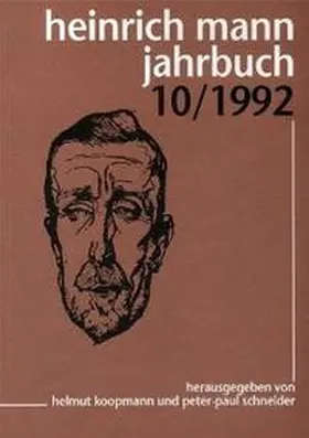 Koopmann / Schneider | Heinrich Mann-Jahrbuch / 10/1992 | Buch | 978-3-7950-1206-9 | sack.de