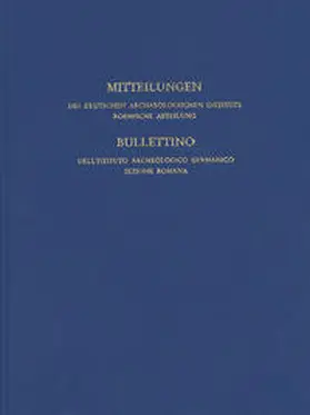  Mitteilungen des Deutschen Archäologischen Instituts, Römische Abteilung | Buch |  Sack Fachmedien