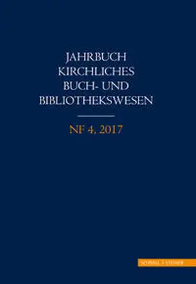 Arbeitsgemeinschaft der Katholisch- / Verband kirchlich-wissenschaftlicher Bibliotheken (VkwB) in der Arbeitsgemeinschaft kirchlicher Archive und Bibliotheken in der evangelischen Kirche / Alessandra Sorbello Staub |  Jahrbuch kirchliches Buch- und Bibliothekswesen | Buch |  Sack Fachmedien