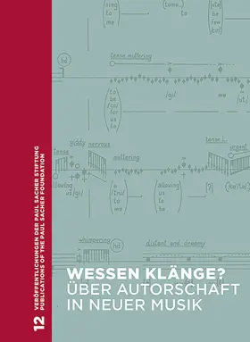 Kassel / Danuser |  Wessen Klänge? Über Autorschaft in neuer Musik | Buch |  Sack Fachmedien