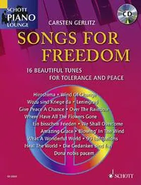  Songs For Freedom. Klavier. Ausgabe mit CD | Buch |  Sack Fachmedien