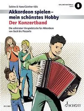 Kölz |  Der Konzertband - Akkordeon | Buch |  Sack Fachmedien