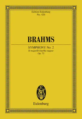 Brahms / Clarke |  Symphony No. 2 D major | eBook | Sack Fachmedien