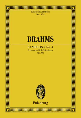 Brahms / Clarke |  Symphony No. 4 E Minor | eBook | Sack Fachmedien