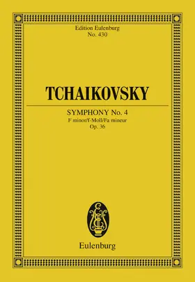 Tchaikovsky / Lloyd-Jones |  Symphony No. 4 F minor | eBook | Sack Fachmedien