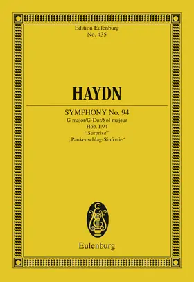 Haydn / Newstone |  Symphony No. 94 G major, "Surprise" | eBook | Sack Fachmedien