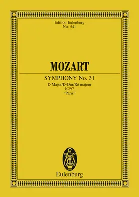 Mozart / Redlich |  Symphony No. 31 D major | eBook | Sack Fachmedien