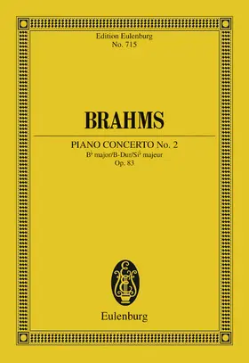 Brahms / Clarke |  Piano Concerto No. 2 Bb major | eBook | Sack Fachmedien