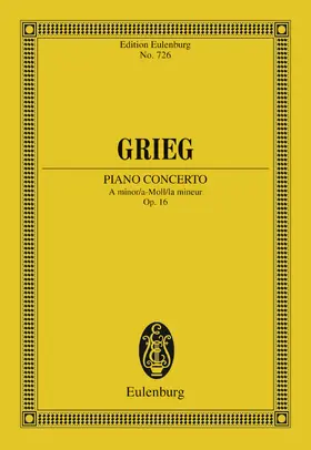 Grieg / Clarke |  Piano Concerto A minor | eBook | Sack Fachmedien