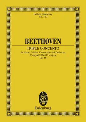 Beethoven / Altmann |  Triple Concerto C major | eBook | Sack Fachmedien