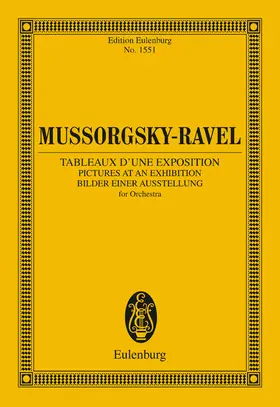Mussorgsky / Orenstein |  Pictures at an Exhibition | eBook | Sack Fachmedien