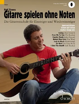 Tönnes |  Gitarre spielen ohne Noten | Buch |  Sack Fachmedien