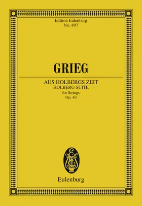 Grieg |  Holberg Suite | eBook | Sack Fachmedien