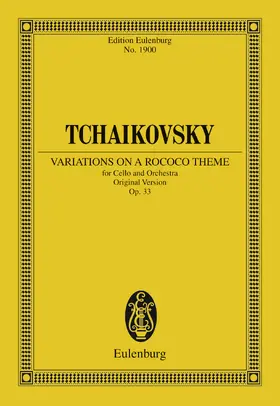 Tchaikovsky / Kohlhase |  Variations on a Rococo Theme | eBook | Sack Fachmedien