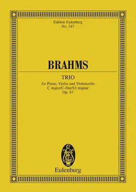 Brahms / Altmann |  Piano Trio C major | eBook | Sack Fachmedien