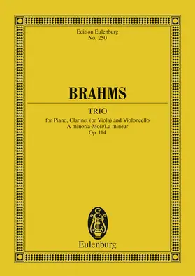 Brahms / Altmann |  Trio A minor | eBook | Sack Fachmedien
