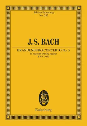 Bach / Stöckl |  Brandenburg Concerto No. 5 D major | eBook | Sack Fachmedien